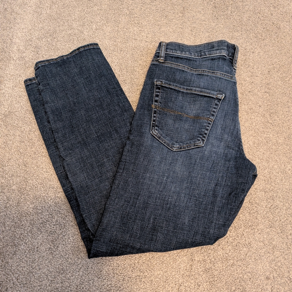 Lucky Brand Men's Dark Blue Straight Jeans - Picture 2 of 7